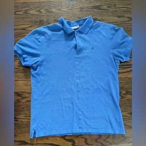 J. Lindeberg Black Polo Shirt. Size M